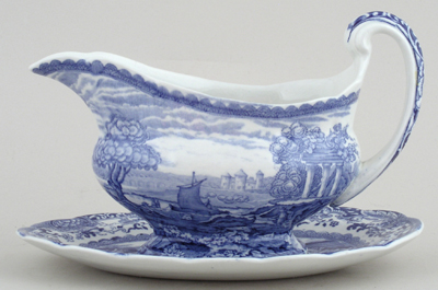 Sauce Boat with Fixed Stand c1930s